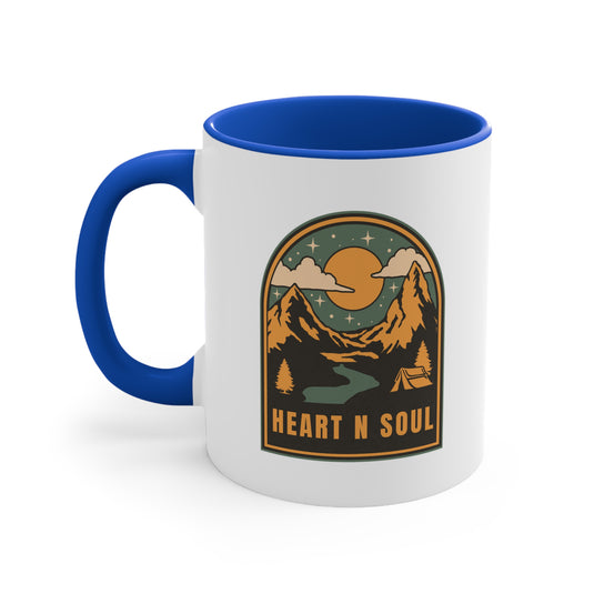 Heart N Soul 11oz Accent Mug