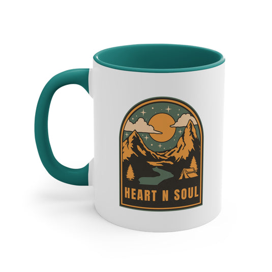 Heart N Soul 11oz Accent Mug