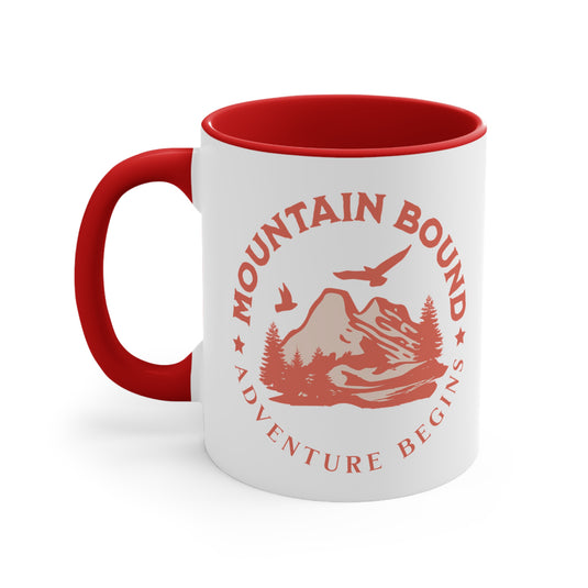 Mountain Bound 11oz Accent Mug