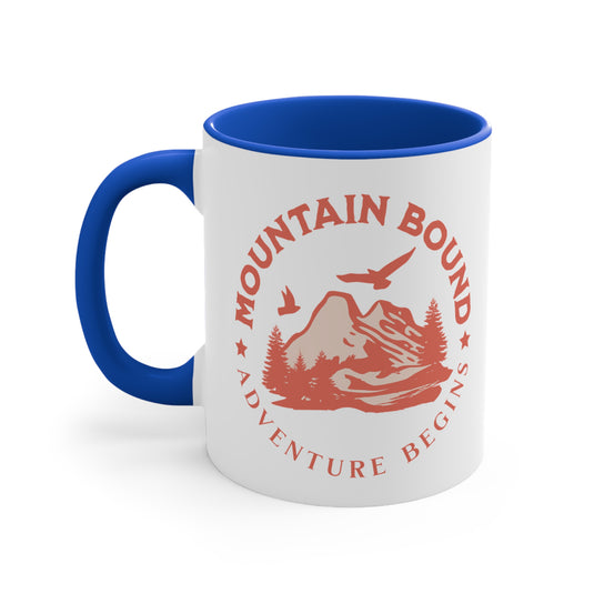 Mountain Bound 11oz Accent Mug