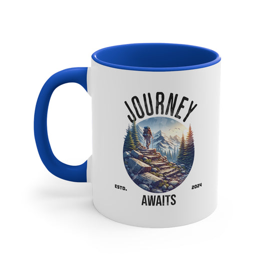 Journey Awaits 11oz Accent Mug