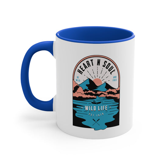 Heart N Soul Wild Life 11oz Accent Mug