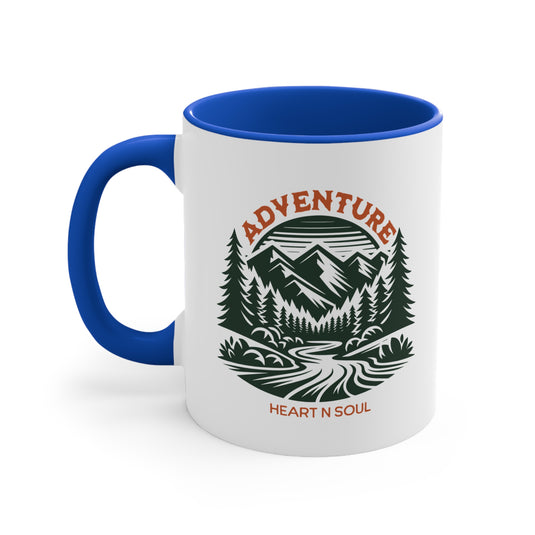 Adventure Heart N Soul 11oz Accent Mug